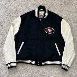 Jeff Hamilton SanFrancisco 49ers Limited Edition Wool & Leather Jacket